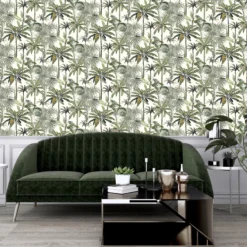 GoodHome Pirit Cream & Green Banana Leaves Textured Wallpaper 5 GoodHome Pirit Cream & Green Banana Leaves Textured Wallpaper -Trade point goodhome pirit cream green banana leaves textured wallpaper5059340410012 01i