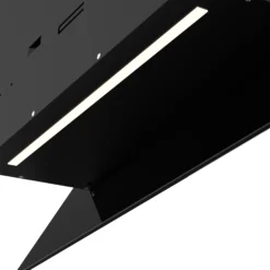 GoodHome PlasmaSense GHAG60PLAS Black Steel & Glass Angled Cooker Hood (W)59.8cm - Black 19 GoodHome PlasmaSense GHAG60PLAS Black Steel & Glass Angled Cooker Hood (W)59.8cm - Black -Trade point goodhome plasmasense ghag60plas black steel glass angled cooker hood w 59 8cm black5059340445892 38c