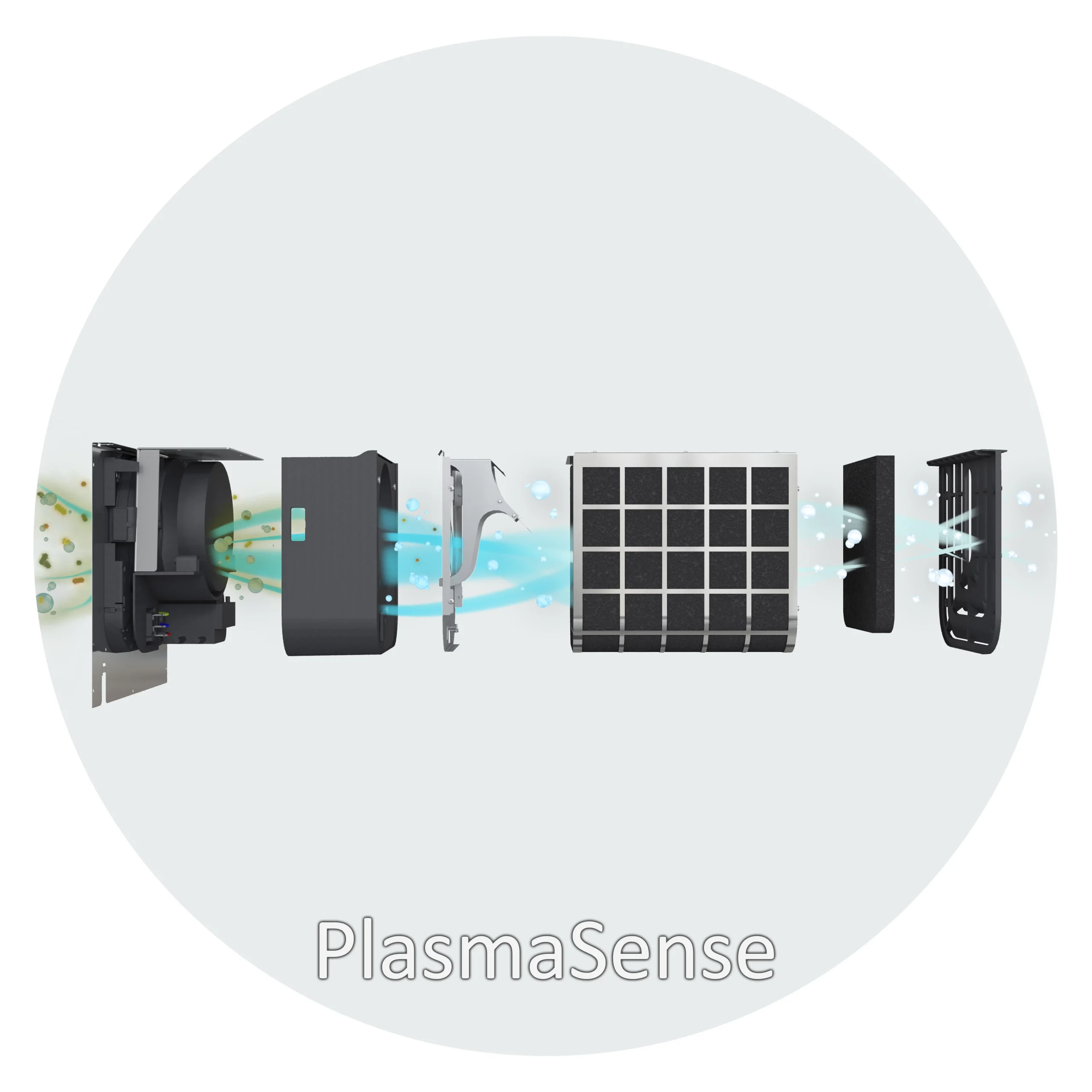 GoodHome PlasmaSense GHAG60PLAS Black Steel & Glass Angled Cooker Hood (W)59.8cm - Black 11 GoodHome PlasmaSense GHAG60PLAS Black Steel & Glass Angled Cooker Hood (W)59.8cm - Black - Image 9