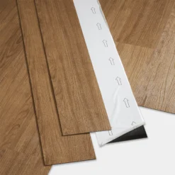 GoodHome Poprock Natural Honey Wood Planks Wood Effect Self Adhesive Vinyl Plank, Pack Of 7