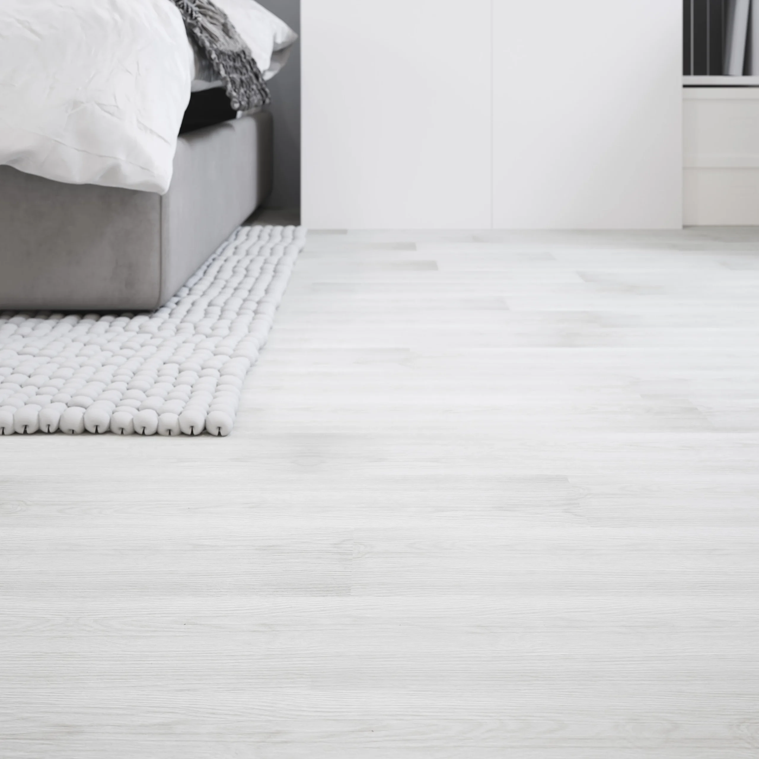 GoodHome Poprock White Wood Planks Wood Effect Self Adhesive Vinyl Plank, Pack Of 7 6 GoodHome Poprock White Wood Planks Wood Effect Self Adhesive Vinyl Plank, Pack Of 7 - Image 4