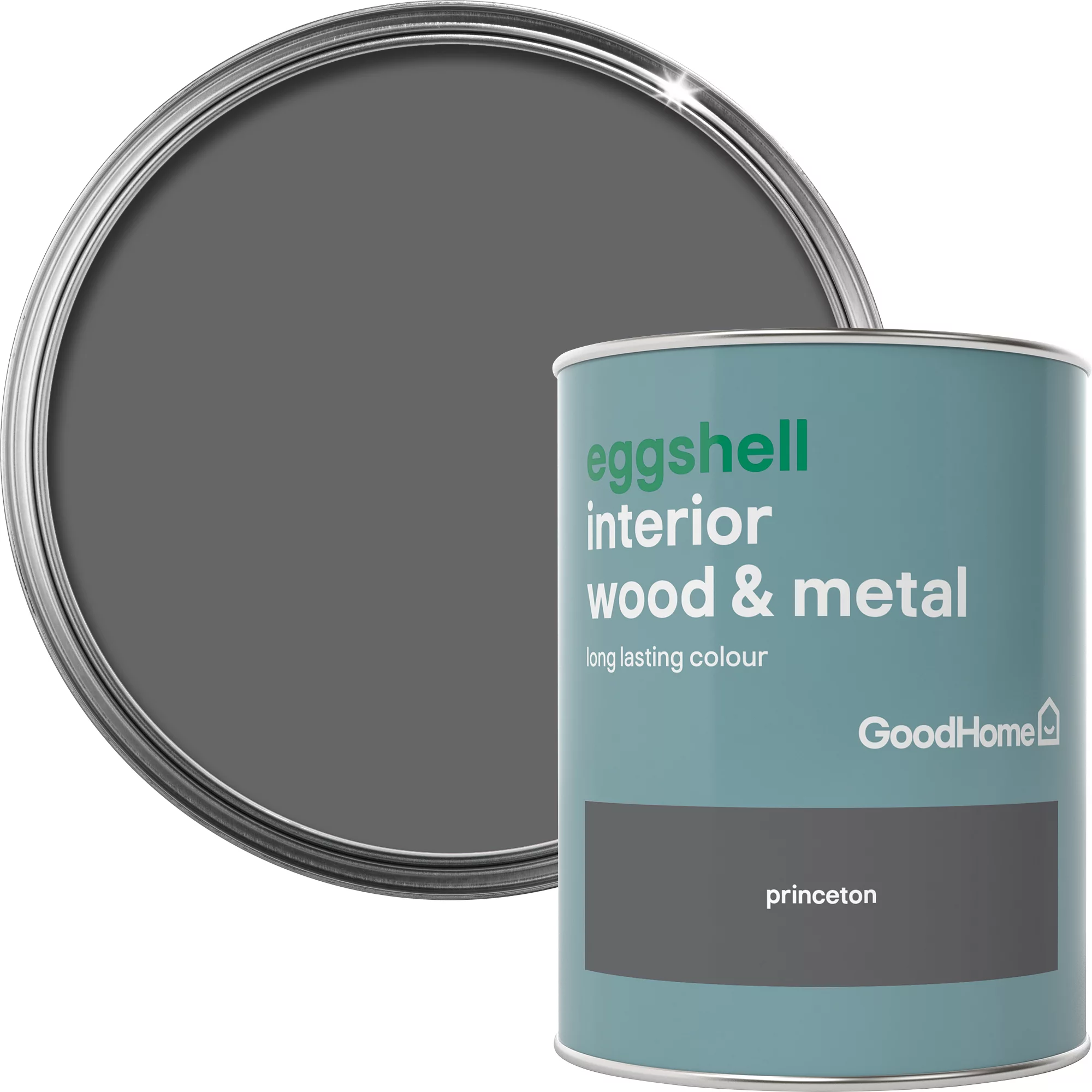 GoodHome Princeton Eggshell Metal & Wood Paint, 750ml 3 GoodHome Princeton Eggshell Metal & Wood Paint, 750ml