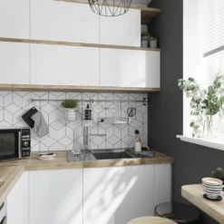 GoodHome Quassia Brushed Stainless Steel 1 Bowl Sink & Drainer With Compact Drainer (W)505mm X (L)635mm 14 GoodHome Quassia Brushed Stainless Steel 1 Bowl Sink & Drainer With Compact Drainer (W)505mm X (L)635mm -Trade point goodhome quassia brushed stainless steel 1 bowl sink drainer with compact drainer w 505mm x l 635mm5059340458342 05i