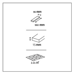 GoodHome Rayong Natural Wood Effect Bamboo Solid Wood Flooring, 2.21m² Pack Of 24 13 GoodHome Rayong Natural Wood Effect Bamboo Solid Wood Flooring, 2.21m² Pack Of 24 -Trade point goodhome rayong natural wood effect bamboo solid wood flooring 2 21m pack of 245063022069696 01t