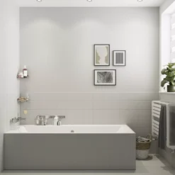 GoodHome Renovation Hamptons Matt Wall Tile & Panelling Paint, 2L -Trade point goodhome renovation hamptons matt wall tile panelling paint 2l5059340288420 01i