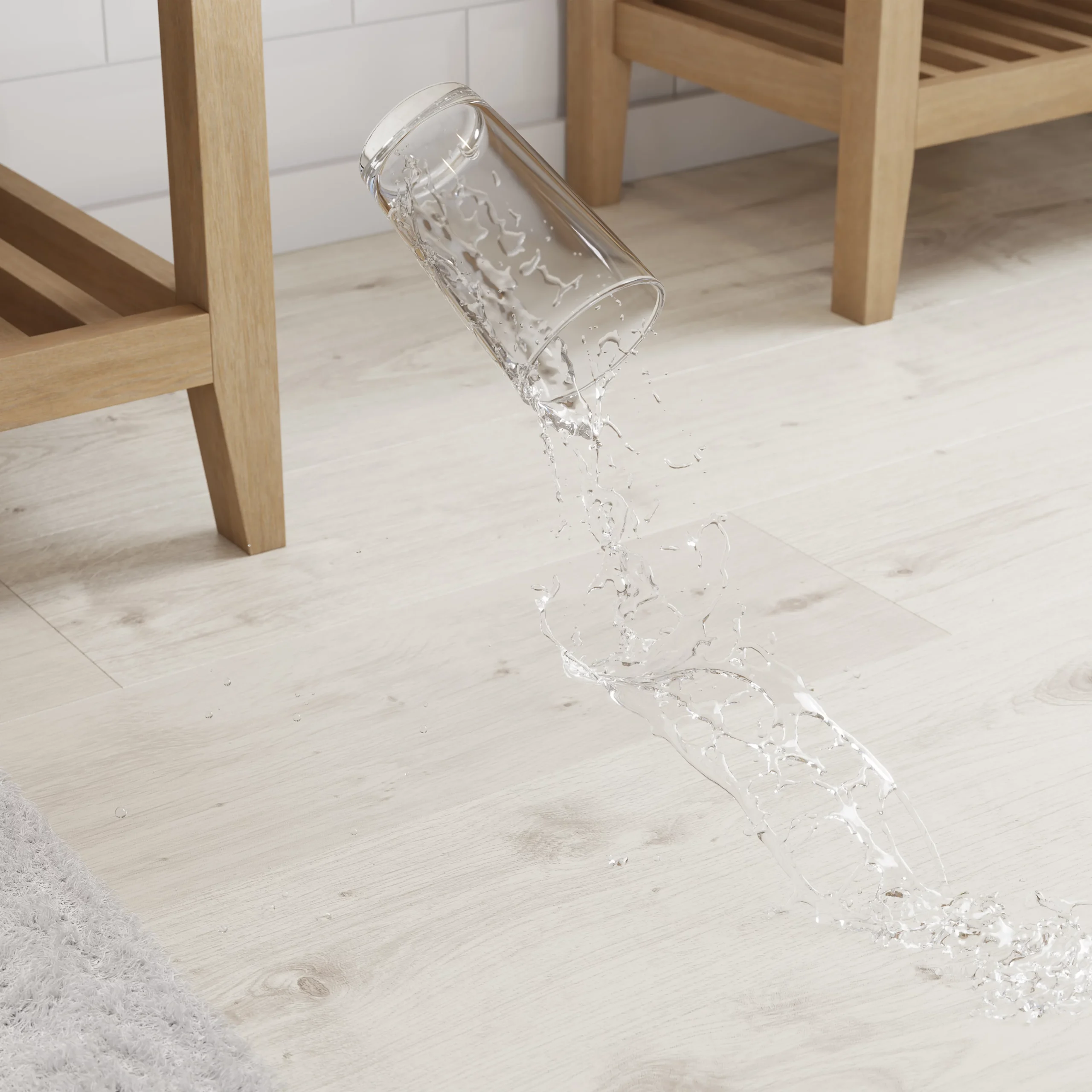 GoodHome Rowley Light Grey Wood Effect Laminate Flooring, 1.99m² 9 GoodHome Rowley Light Grey Wood Effect Laminate Flooring, 1.99m² - Image 7