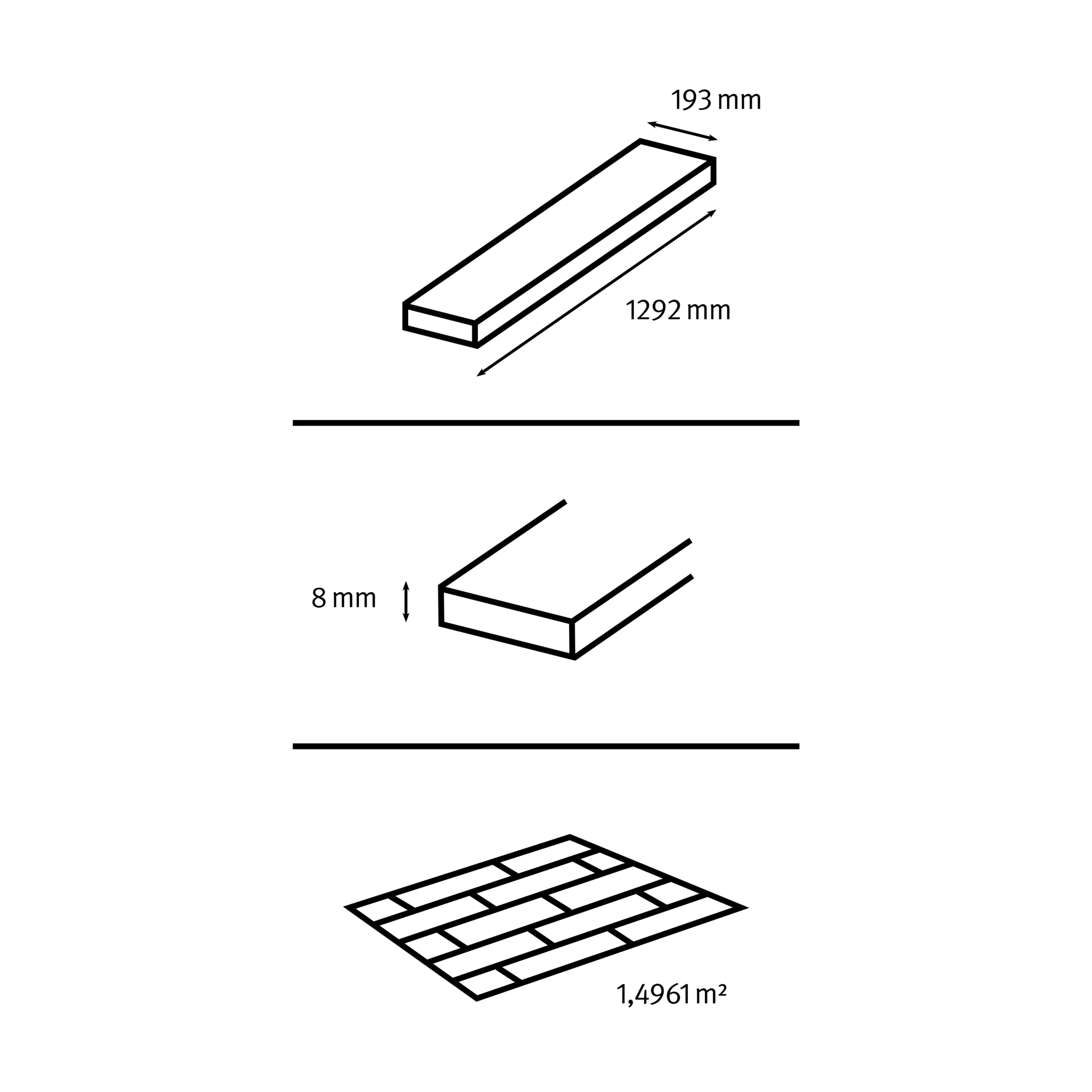 GoodHome Rowley Wood Effect Laminate Flooring, 1.99m² 11 GoodHome Rowley Wood Effect Laminate Flooring, 1.99m² - Image 9