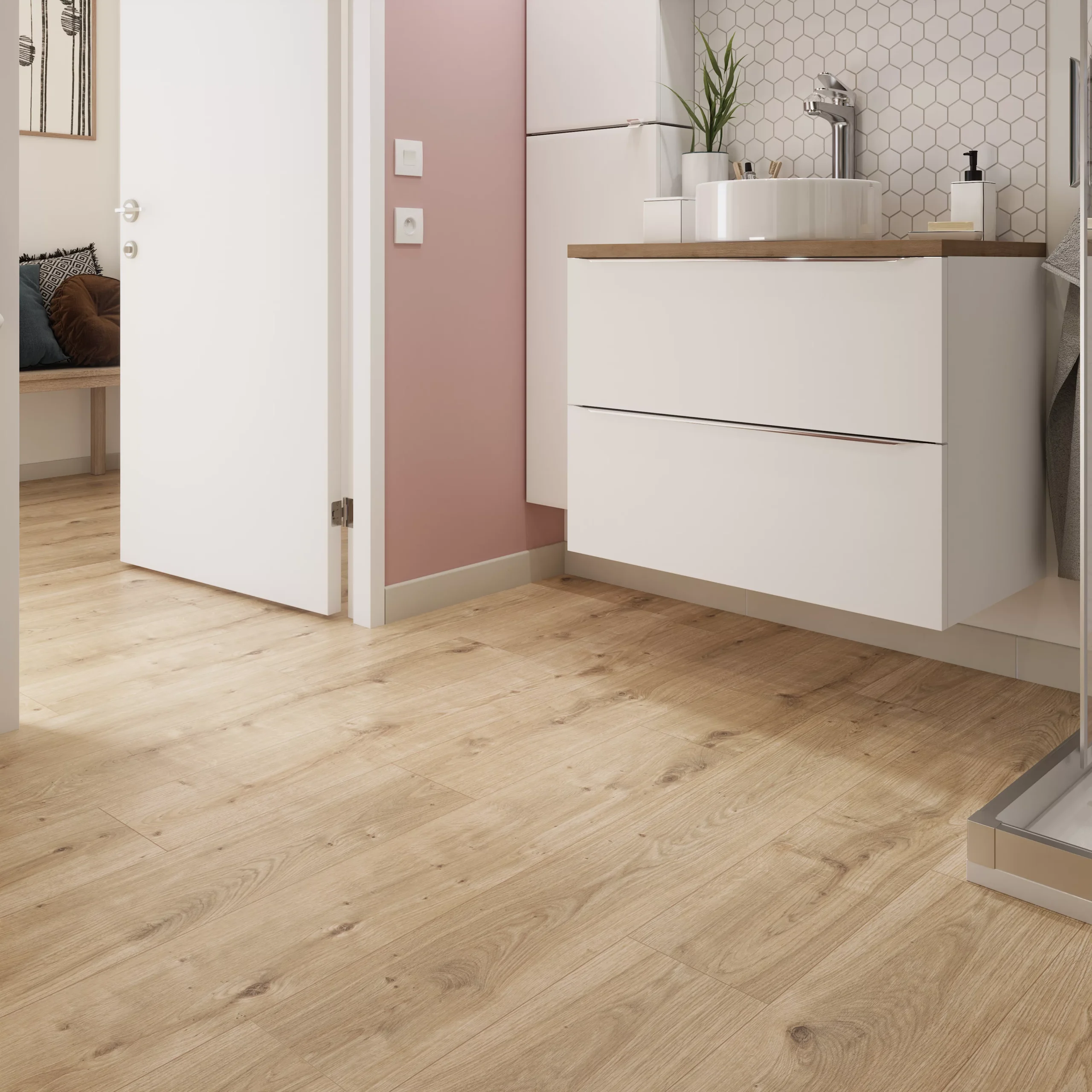 GoodHome Rowley Wood Effect Laminate Flooring, 1.99m² 9 GoodHome Rowley Wood Effect Laminate Flooring, 1.99m² - Image 7