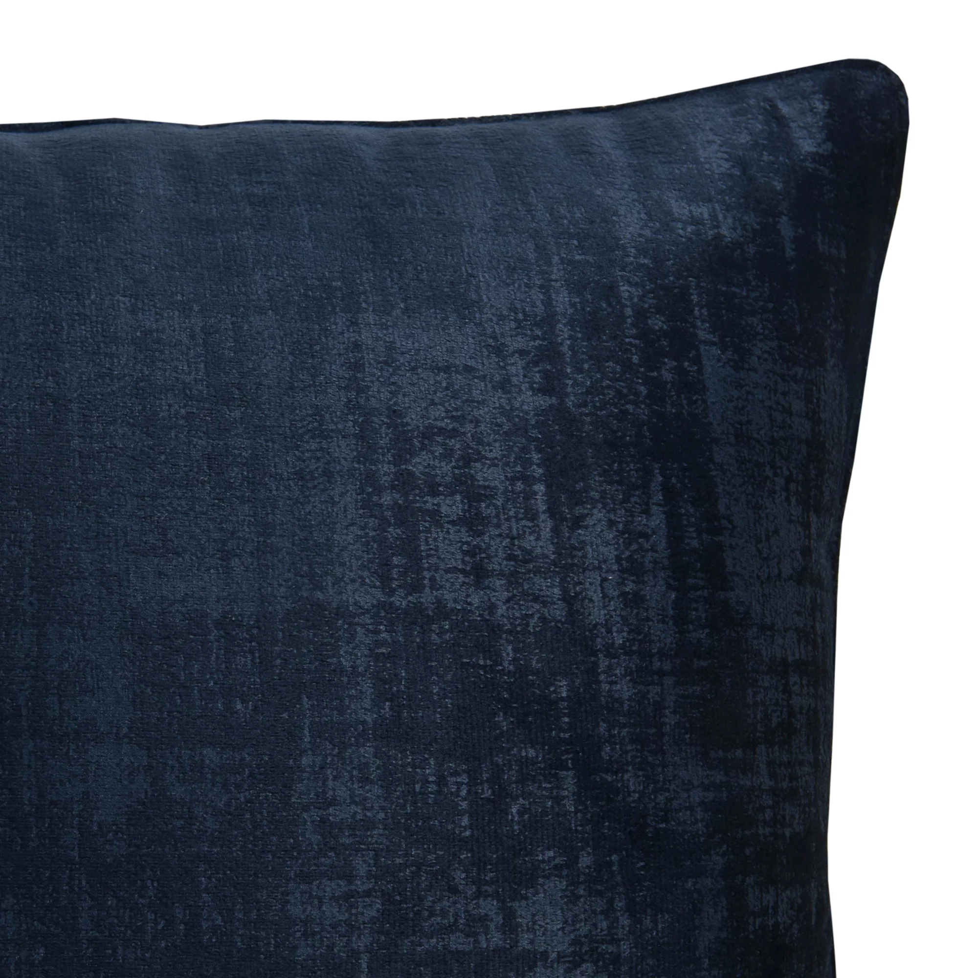 GoodHome Ruvor Blue Plain Indoor Cushion (L)55cm X (W)55cm 5 GoodHome Ruvor Blue Plain Indoor Cushion (L)55cm X (W)55cm - Image 3