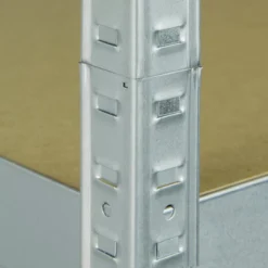 GoodHome Ryle Grey 5 Shelf High-density Fibreboard (HDF) & Powder-coated Steel Shelving Unit (H)1800mm (W)900mm 10 GoodHome Ryle Grey 5 Shelf High-density Fibreboard (HDF) & Powder-coated Steel Shelving Unit (H)1800mm (W)900mm -Trade point goodhome ryle grey 5 shelf high density fibreboard hdf powder coated steel shelving unit h 1800mm w 900mm5059340215099 36c