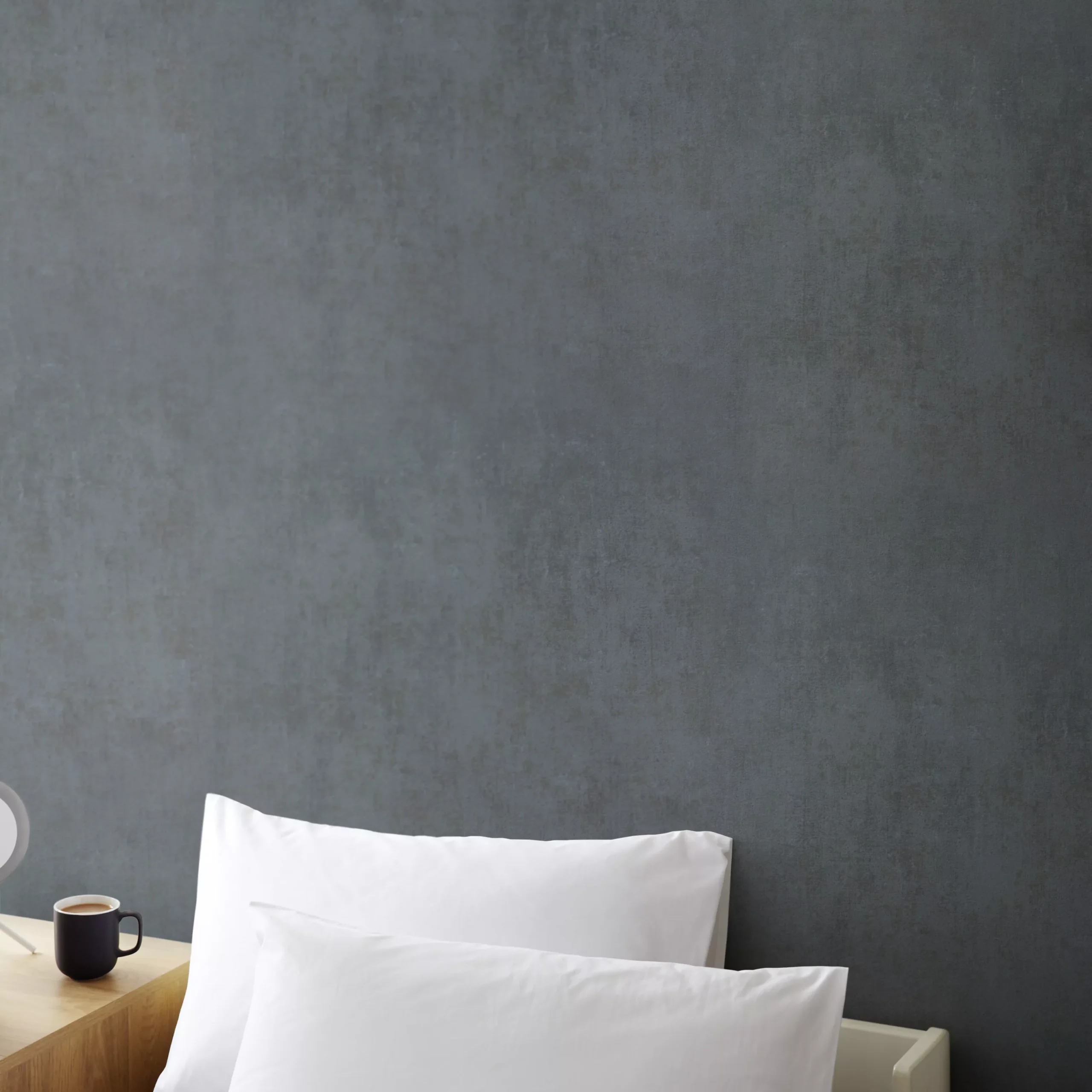 GoodHome Sarry Charcoal Concrete Effect Textured Wallpaper 6 GoodHome Sarry Charcoal Concrete Effect Textured Wallpaper - Image 4