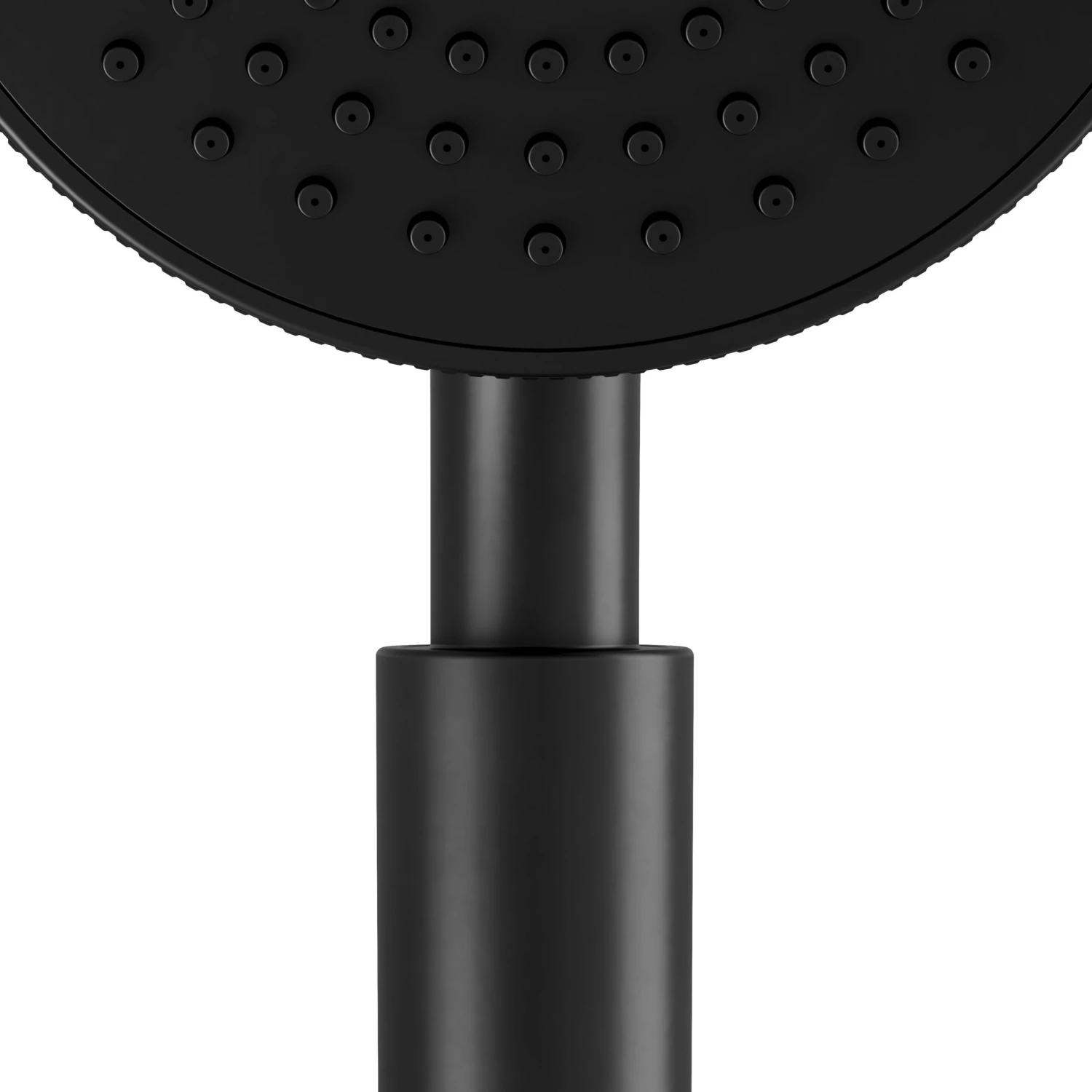 GoodHome Selenga Black Matt 5-spray Pattern Shower Head, 265mm 6 GoodHome Selenga Black Matt 5-spray Pattern Shower Head, 265mm - Image 4
