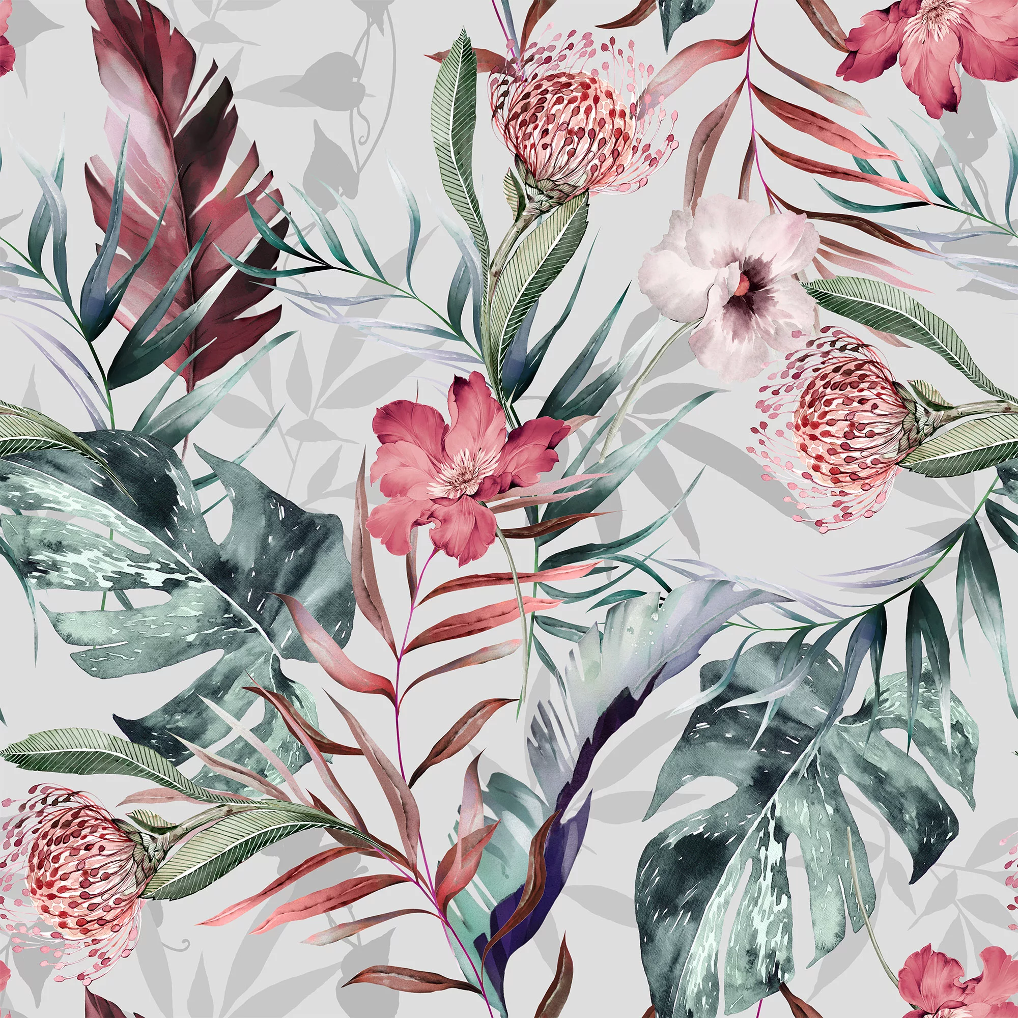 GoodHome Seran Multicolour Floral Smooth Wallpaper 3 GoodHome Seran Multicolour Floral Smooth Wallpaper