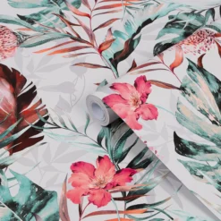 GoodHome Seran Multicolour Floral Smooth Wallpaper 10 GoodHome Seran Multicolour Floral Smooth Wallpaper -Trade point goodhome seran multicolour floral smooth wallpaper5059340410821 36c