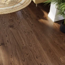 GoodHome Skanor Natural Oak Solid Wood Flooring, 1.8m² Pack