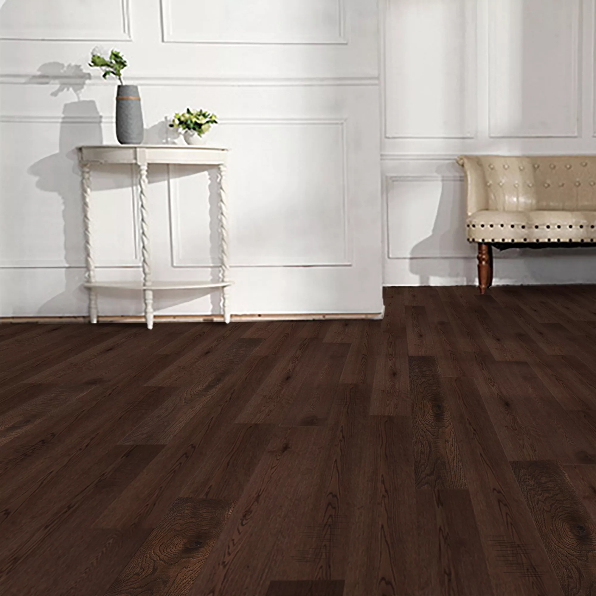 GoodHome Skanor Natural Oak Solid Wood Flooring, 1.8m² Pack 10 GoodHome Skanor Natural Oak Solid Wood Flooring, 1.8m² Pack - Image 8