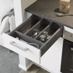 GoodHome Soto Soft-close Drawer Box (W)400mm -Trade point goodhome soto soft close drawer box w 400mm3663602632924 02i