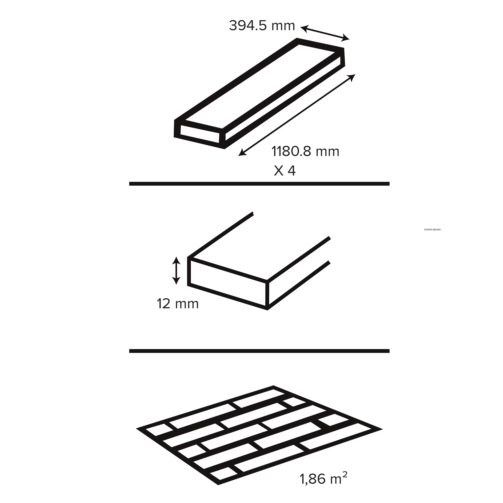 GoodHome Staccato Natural Wood Effect Laminate Flooring, 1.86m² 10 GoodHome Staccato Natural Wood Effect Laminate Flooring, 1.86m² - Image 8