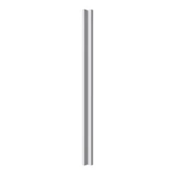 GoodHome Stevia & Garcinia Gloss Grey Slab Tall Wall Corner Post, (W)59mm (H)895mm