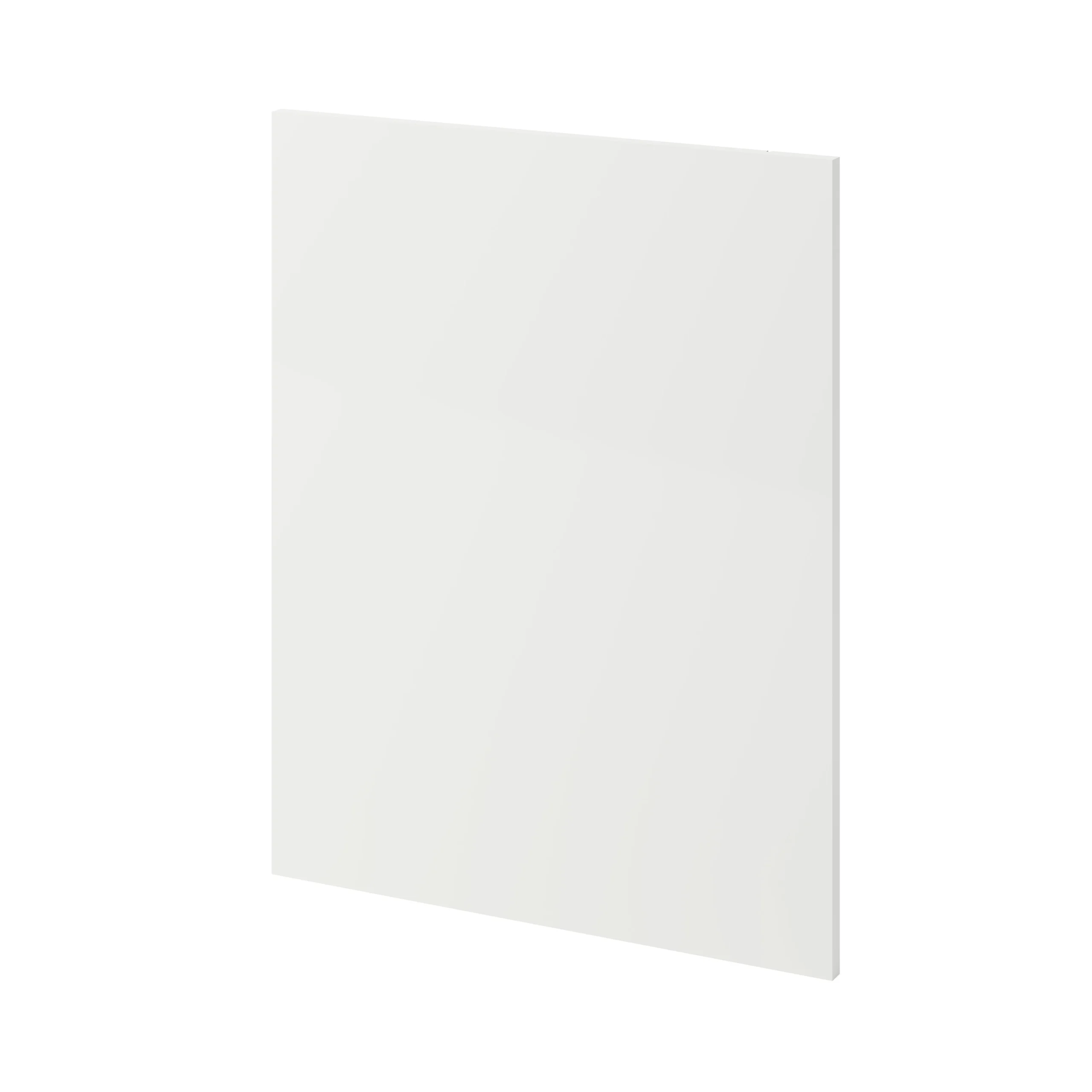 GoodHome Stevia & Garcinia Gloss White Slab Standard End Panel (H)720mm (W)570mm 4 GoodHome Stevia & Garcinia Gloss White Slab Standard End Panel (H)720mm (W)570mm - Image 2