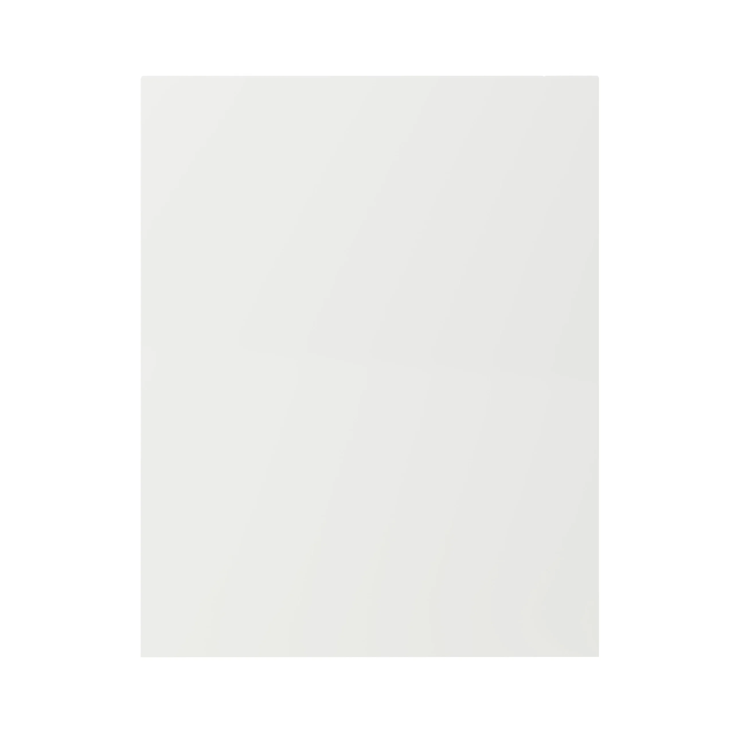 GoodHome Stevia & Garcinia Gloss White Slab Standard End Panel (H)720mm (W)570mm 3 GoodHome Stevia & Garcinia Gloss White Slab Standard End Panel (H)720mm (W)570mm