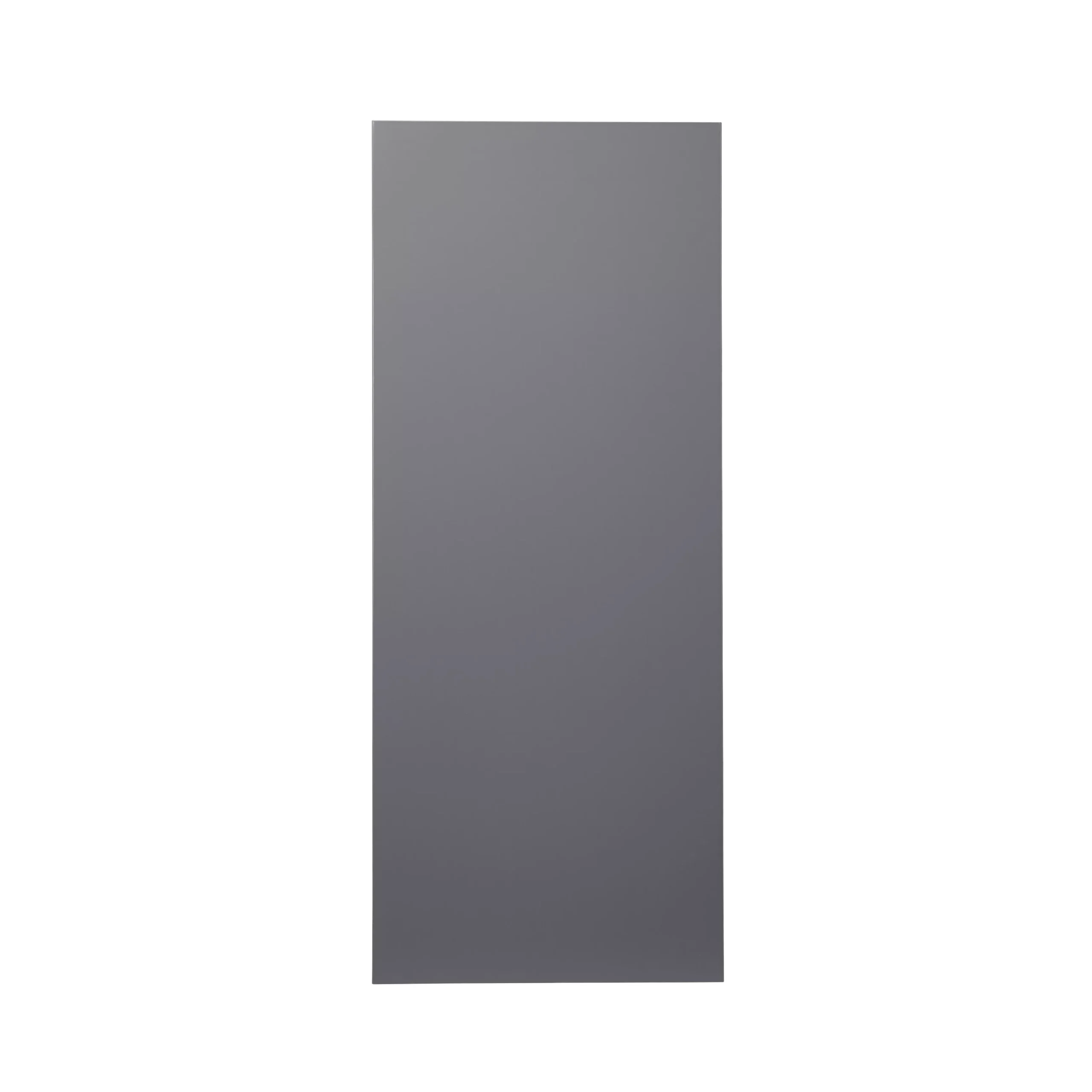 GoodHome Stevia Gloss Anthracite Slab Tall Larder Cabinet Door (W)600mm (H)1467mm (T)18mm 3 GoodHome Stevia Gloss Anthracite Slab Tall Larder Cabinet Door (W)600mm (H)1467mm (T)18mm