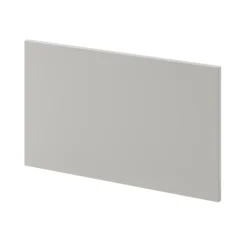 GoodHome Stevia Matt Pewter Grey Slab Drawer Front, Bridging Door & Bi Fold Door, (W)600mm (H)356mm (T)18mm -Trade point goodhome stevia matt pewter grey slab drawer front bridging door bi fold door w 600mm h 356mm t 18mm5059340088853 02c