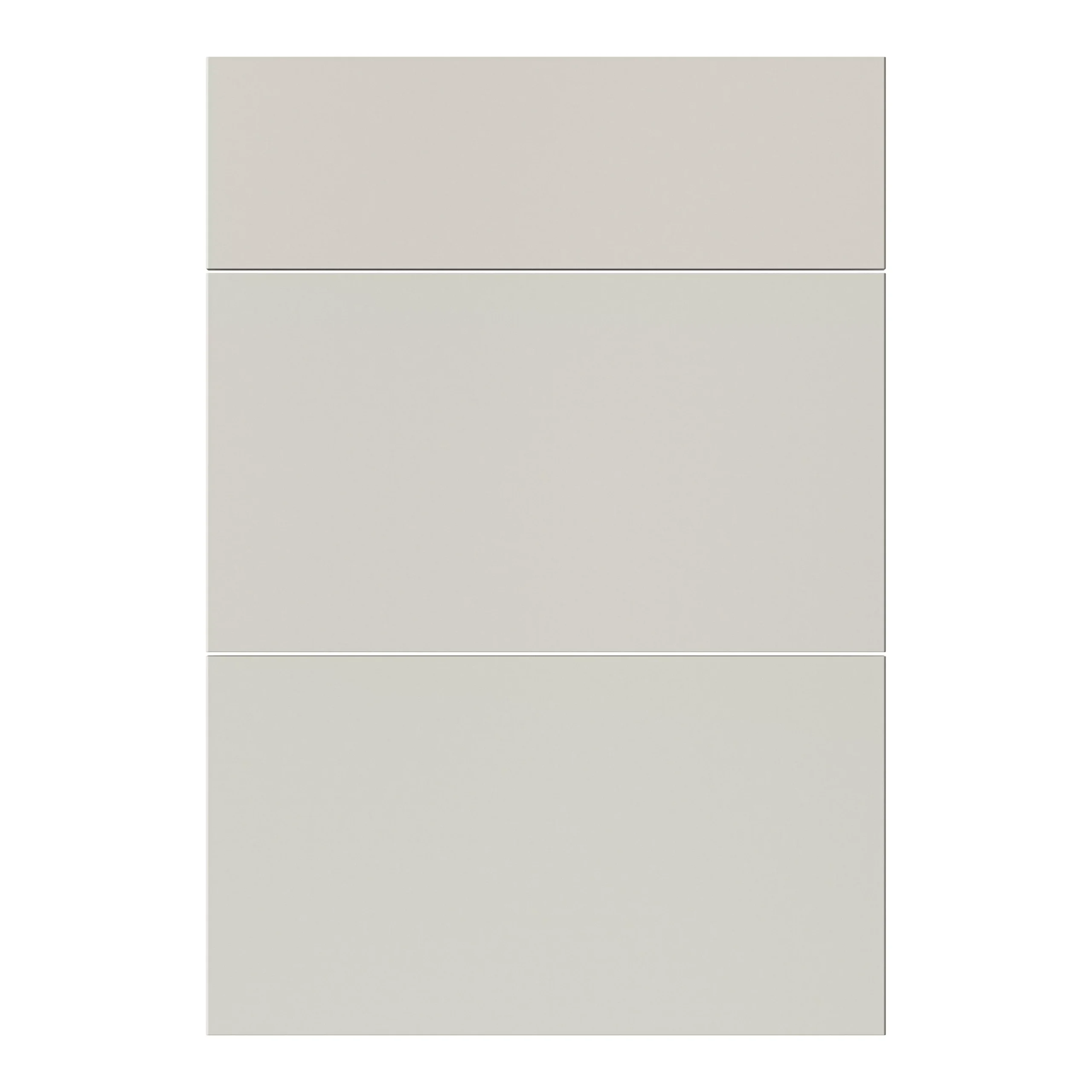 GoodHome Stevia Matt Sandstone Slab Drawer Front (W)500mm, Pack Of 3 3 GoodHome Stevia Matt Sandstone Slab Drawer Front (W)500mm, Pack Of 3