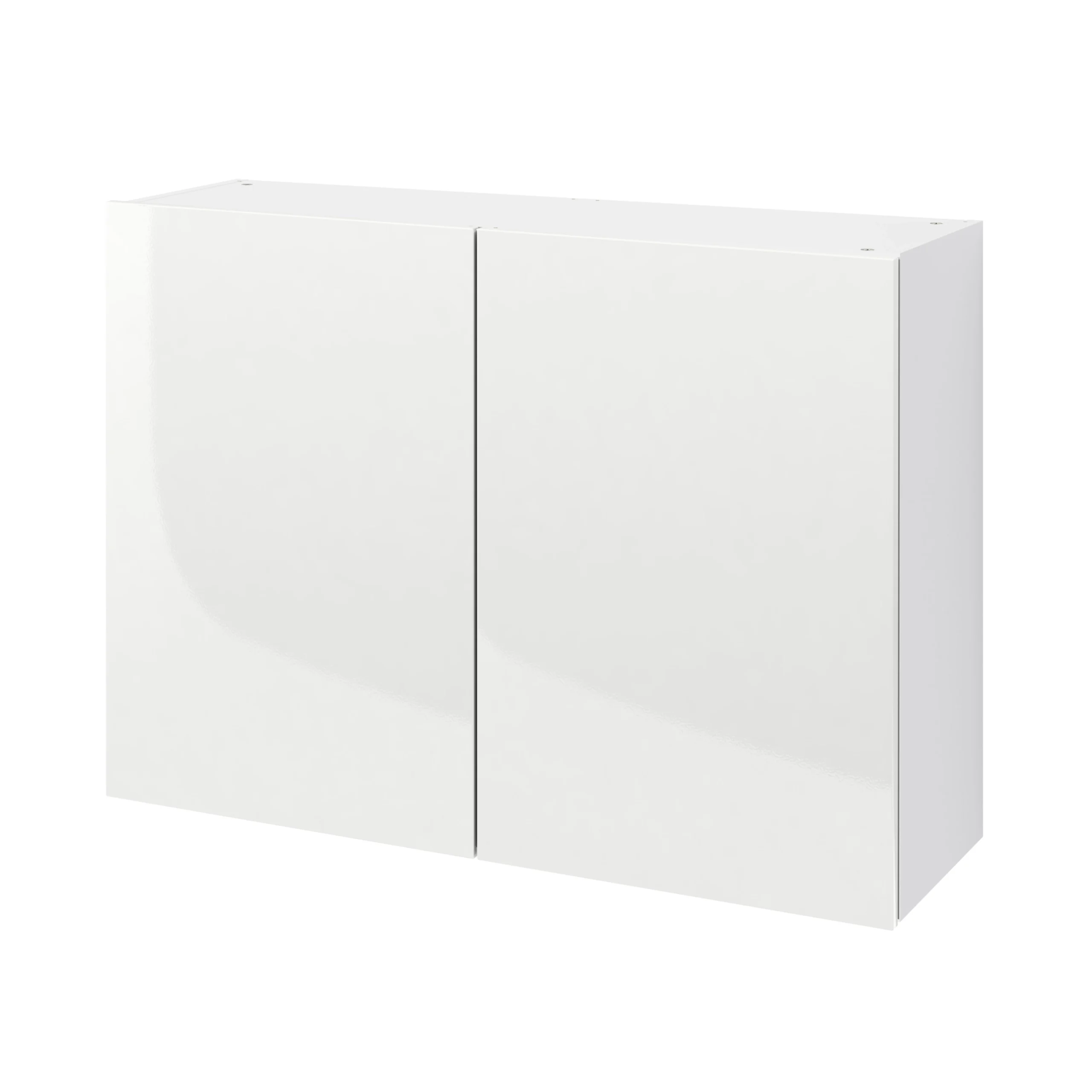 GoodHome Stevia Matt White Standard Wall Cabinet, (W)1000mm (D)338mm 3 GoodHome Stevia Matt White Standard Wall Cabinet, (W)1000mm (D)338mm
