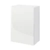GoodHome Stevia Matt White Standard Wall Cabinet, (W)500mm (D)338mm -Trade point goodhome stevia matt white standard wall cabinet w 500mm d 338mm3663602352051 01c bq