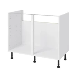 GoodHome Stevia White Base Cabinet, (W)1000mm 16 GoodHome Stevia White Base Cabinet, (W)1000mm -Trade point goodhome stevia white base cabinet w 1000mm3663602351771 04c bq