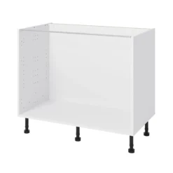GoodHome Stevia White Base Cabinet, (W)1000mm 19 GoodHome Stevia White Base Cabinet, (W)1000mm -Trade point goodhome stevia white base cabinet w 1000mm3663602351771 21c bq