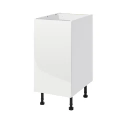 GoodHome Stevia White Base Unit, (W)400mm