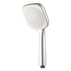 GoodHome Teesta Single-spray Pattern Shower Head