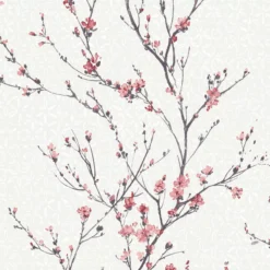 GoodHome Teff Pink Floral Textured Wallpaper 16 GoodHome Teff Pink Floral Textured Wallpaper -Trade point goodhome teff pink floral textured wallpaper3663602561385 39c