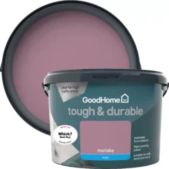 GoodHome Tough & Durable Morioka Matt Emulsion Paint, 2.5L