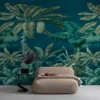 GoodHome Tugtu Blue & Green Tropical Matt Mural -Trade point goodhome tugtu blue green tropical matt mural5059340411064 02i