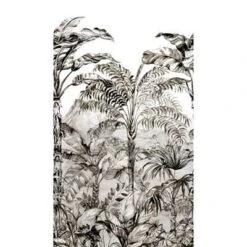 GoodHome Turman Black & White Tropical Matt Mural 9 GoodHome Turman Black & White Tropical Matt Mural -Trade point goodhome turman black white tropical matt mural5059340411095 02c