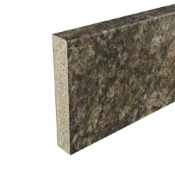 GoodHome Umbria Brown Stone Effect Laminate Upstand (L)3000mm -Trade point goodhome umbria brown stone effect laminate upstand l 3000mm3663602635444 01c