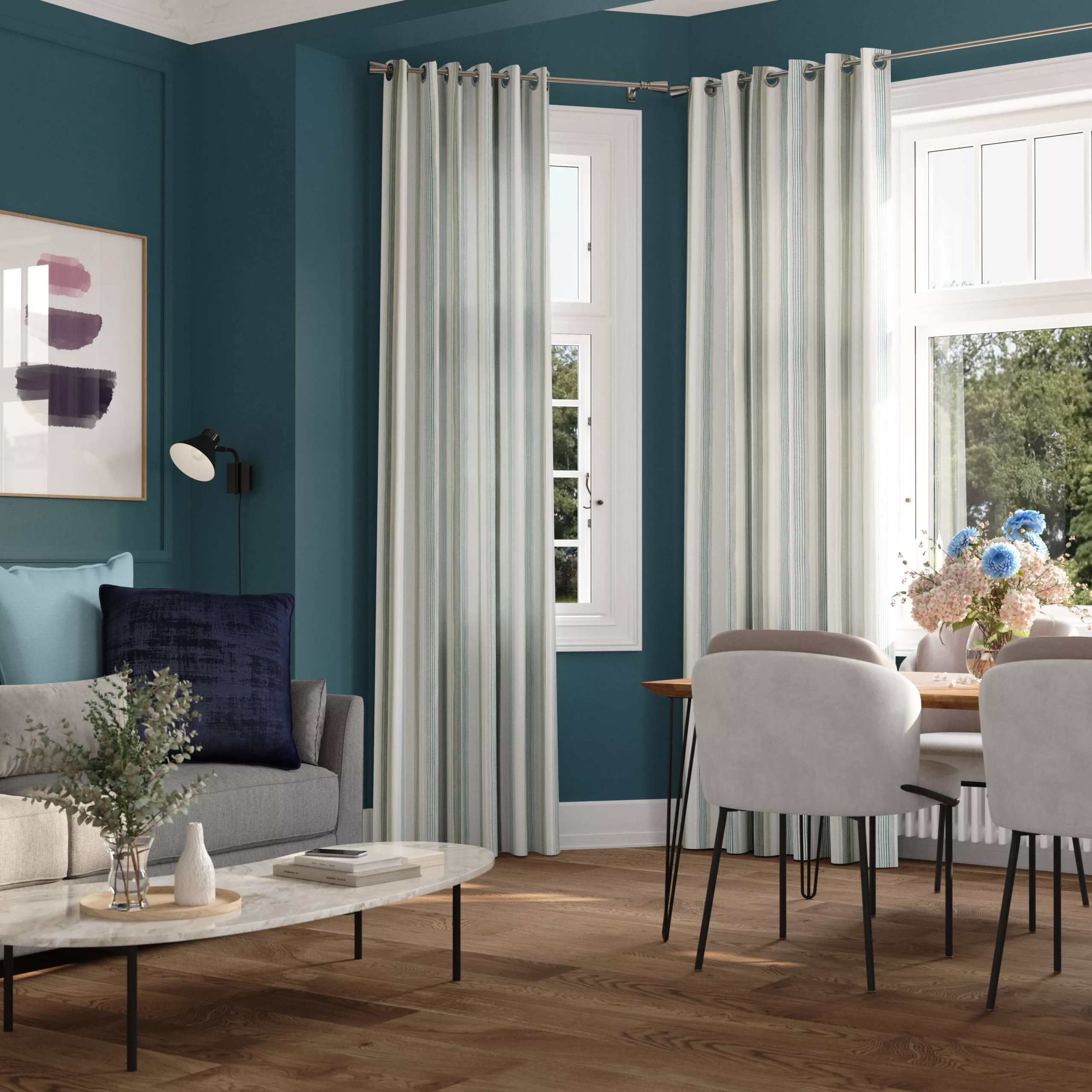 GoodHome Valgreta Grey Rectangular Indoor Cushion (L)30cm X (W)500cm 7 GoodHome Valgreta Grey Rectangular Indoor Cushion (L)30cm X (W)500cm - Image 5