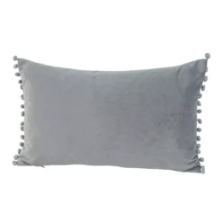 GoodHome Valgreta Grey Rectangular Indoor Cushion (L)30cm X (W)500cm