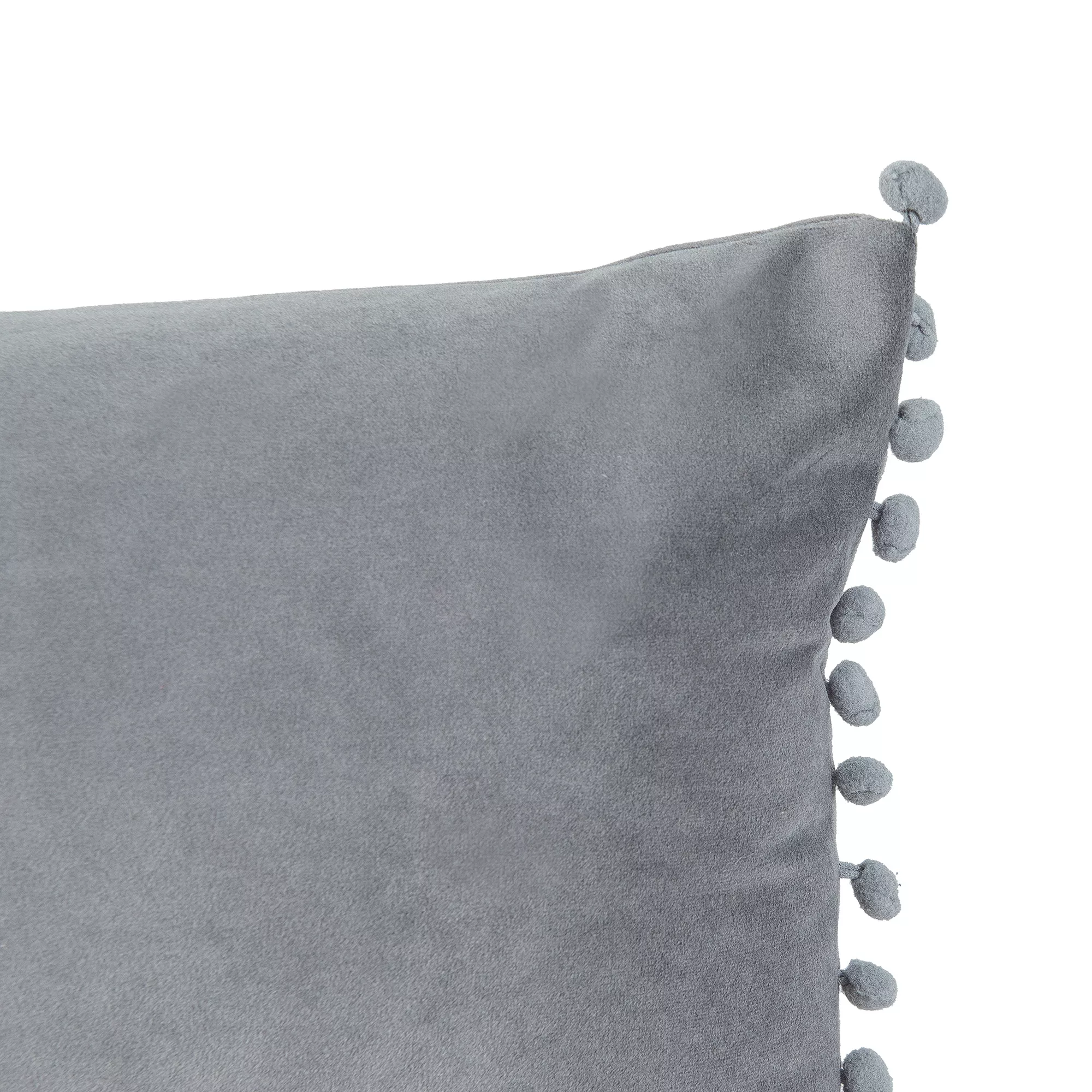 GoodHome Valgreta Grey Rectangular Indoor Cushion (L)30cm X (W)500cm 4 GoodHome Valgreta Grey Rectangular Indoor Cushion (L)30cm X (W)500cm - Image 2