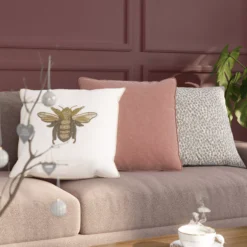 GoodHome Valgreta Pink Square Indoor Cushion (L)43cm X (W)430cm 16 GoodHome Valgreta Pink Square Indoor Cushion (L)43cm X (W)430cm -Trade point goodhome valgreta pink square indoor cushion l 43cm x w 430cm5059340444772 01i