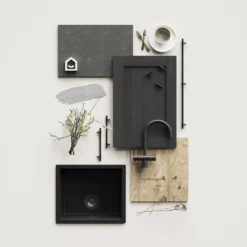 GoodHome Verbena Charcoal Painted Wood Effect Square Edge Plinth, (L)2400mm 23 GoodHome Verbena Charcoal Painted Wood Effect Square Edge Plinth, (L)2400mm -Trade point goodhome verbena charcoal painted wood effect square edge plinth l 2400mm5059340798271 20i