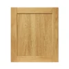 GoodHome Verbena Natural Oak Shaker Appliance Cabinet Door (W)600mm (H)687mm (T)20mm -Trade point goodhome verbena natural oak shaker appliance cabinet door w 600mm h 687mm t 20mm3663602654384 02c bq