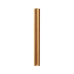 GoodHome Verbena Natural Oak Shaker Standard Corner Post, (W)59mm (H)715mm