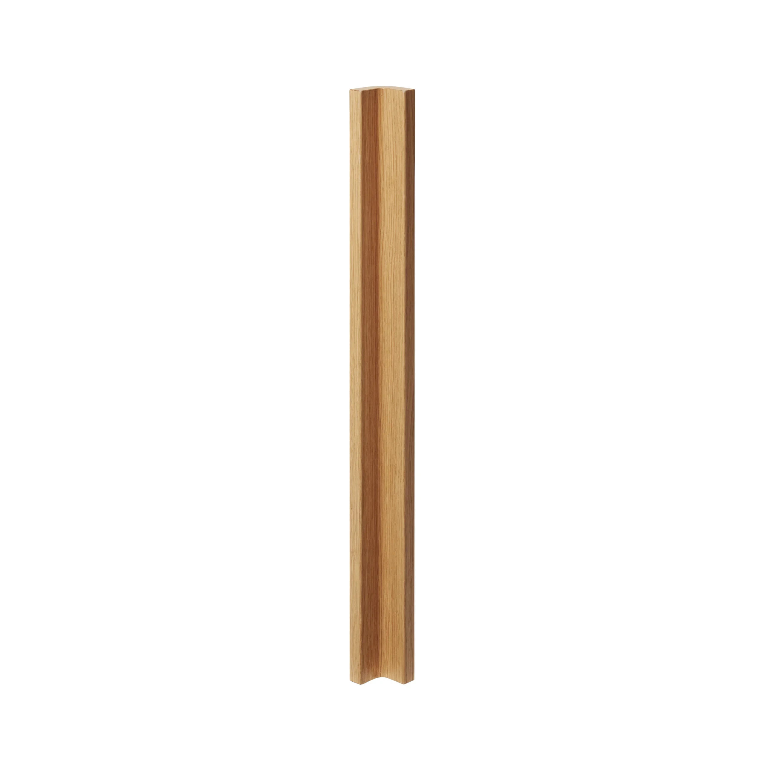GoodHome Verbena Natural Oak Shaker Standard Corner Post, (W)59mm (H)715mm 3 GoodHome Verbena Natural Oak Shaker Standard Corner Post, (W)59mm (H)715mm
