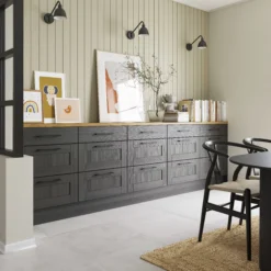 GoodHome Verbena Natural Oak Shaker Tall Larder Cabinet Door (W)500mm (H)1467mm (T)20mm 24 GoodHome Verbena Natural Oak Shaker Tall Larder Cabinet Door (W)500mm (H)1467mm (T)20mm -Trade point goodhome verbena natural oak shaker tall larder cabinet door w 500mm h 1467mm t 20mm5059340400259 10i