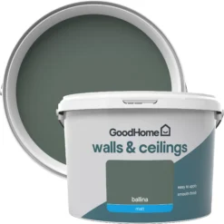 GoodHome Walls & Ceilings Ballina Matt Emulsion Paint, 2.5L
