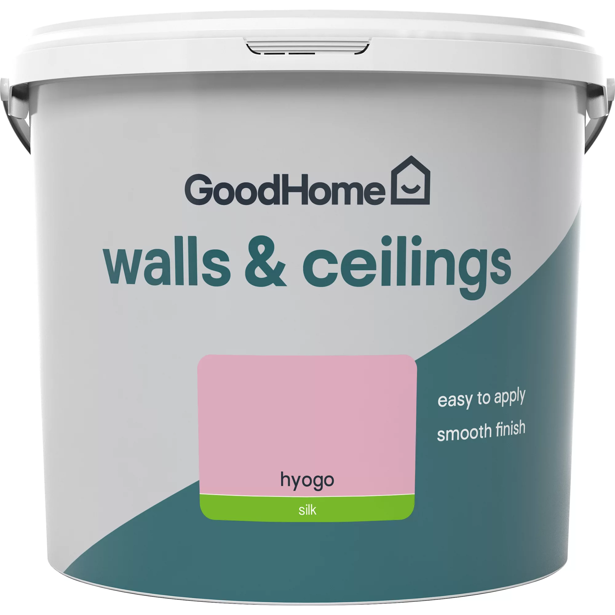 GoodHome Walls & Ceilings Hyogo Silk Emulsion Paint, 5L 4 GoodHome Walls & Ceilings Hyogo Silk Emulsion Paint, 5L - Image 2